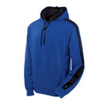Champion Adult ColorBlock Poly Performance Fleece Hooded Pullover